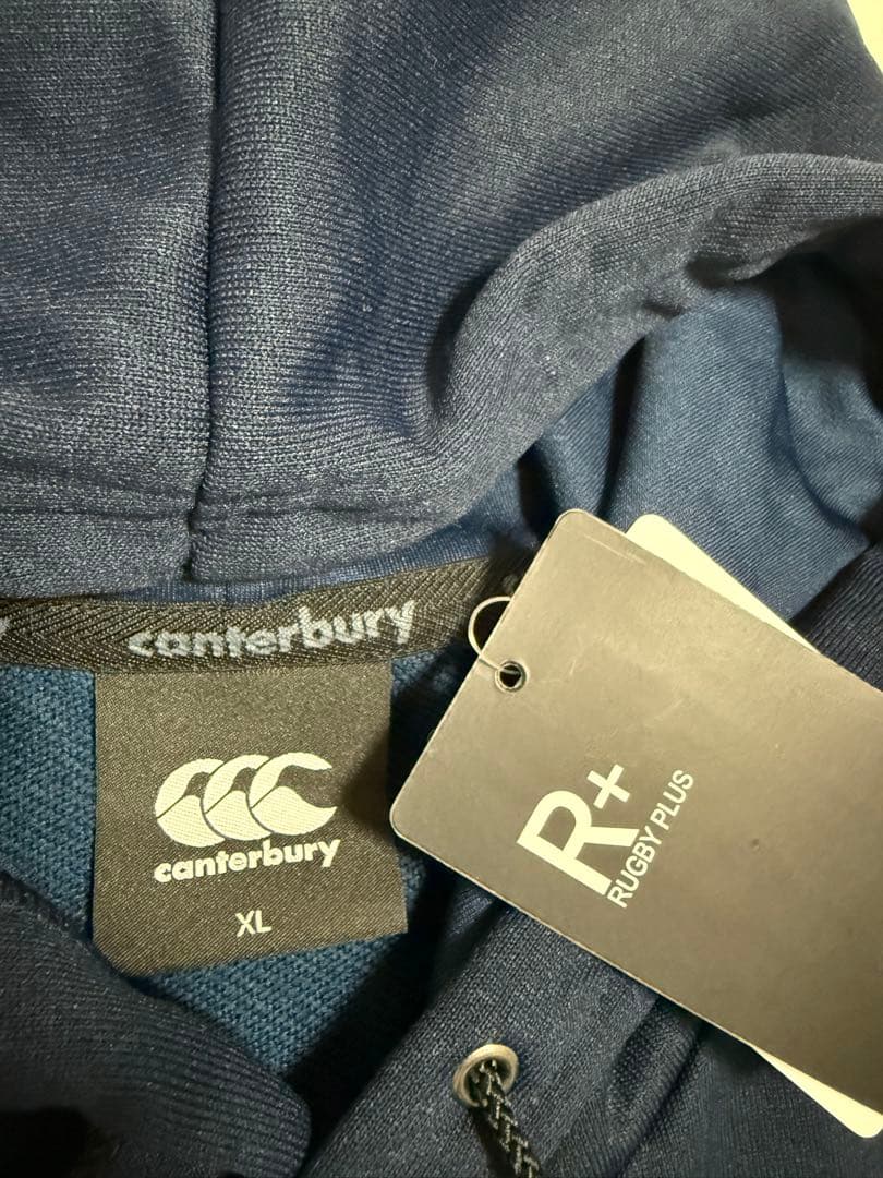 [新品]カンタベリー　ラグビープラス パーカー　トレーニングスウェットフーディ