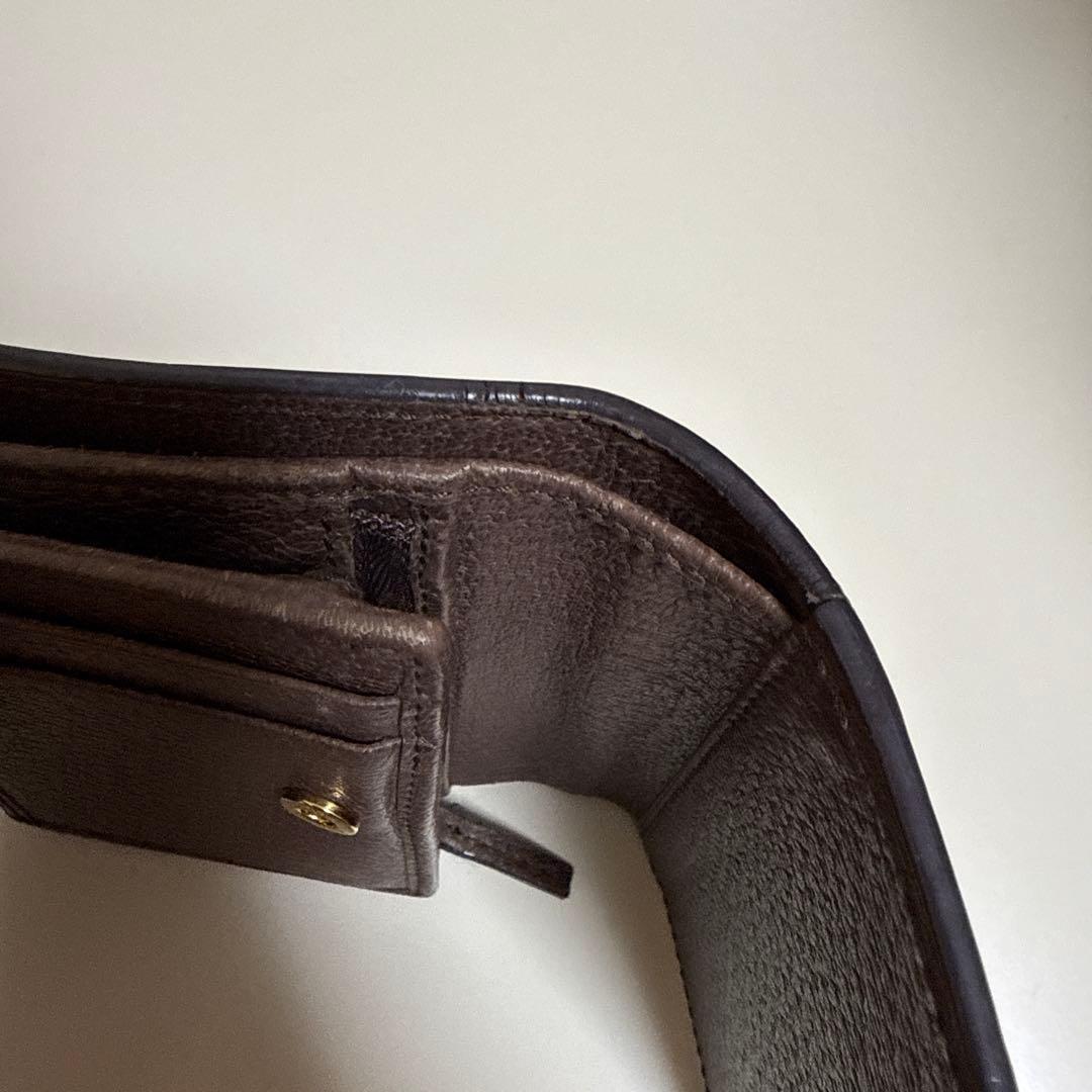 Gucci GGモノグラム 三つ折り財布