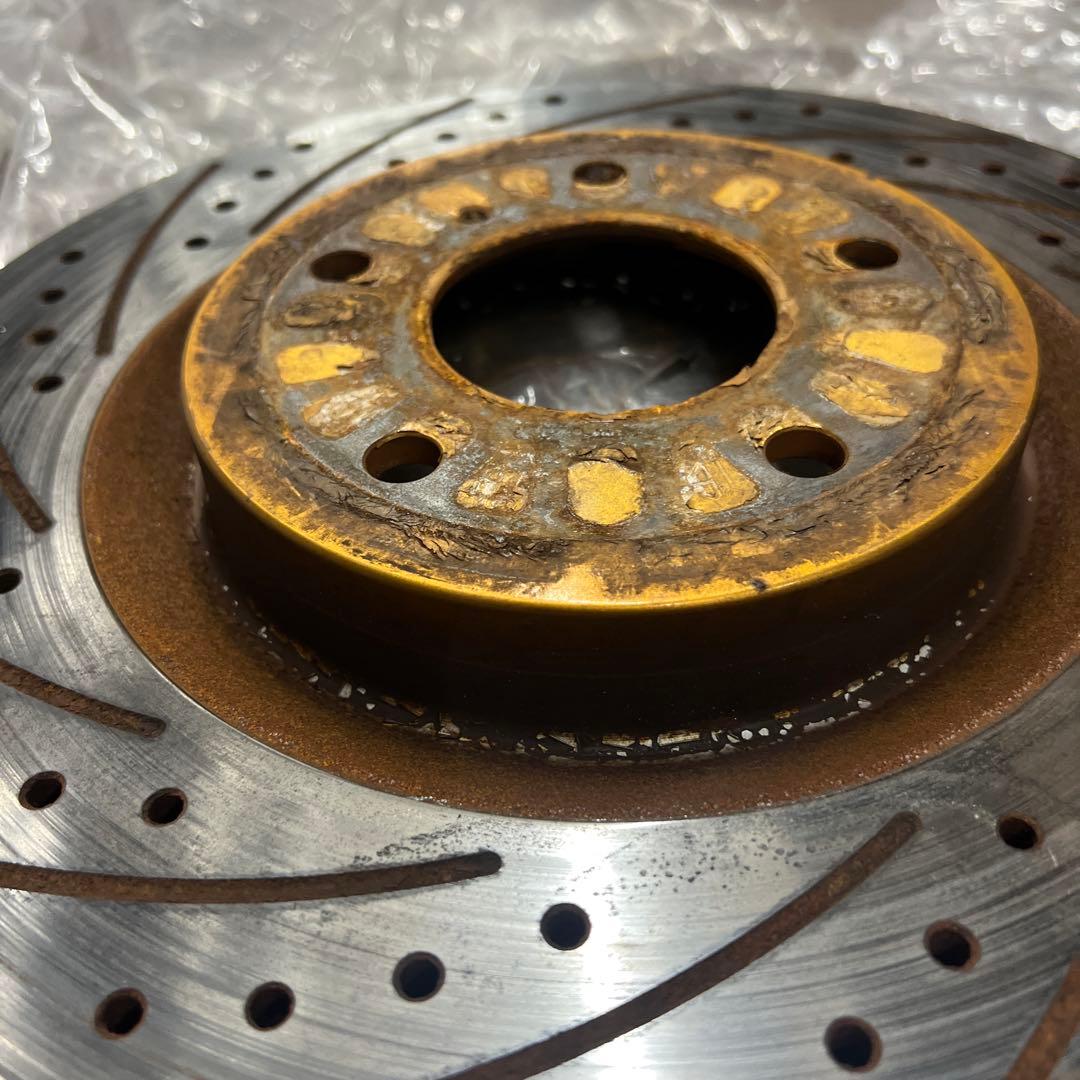 Z33　CPV35　ブレンボ用　Fブレーキローター　スリット　ドリルド　フロント