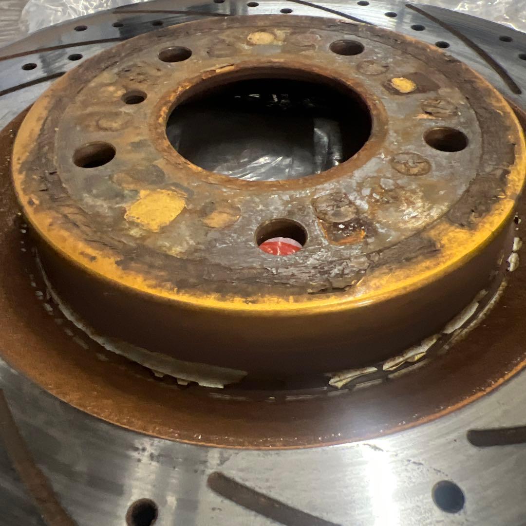 Z33　CPV35　ブレンボ用　Fブレーキローター　スリット　ドリルド　フロント