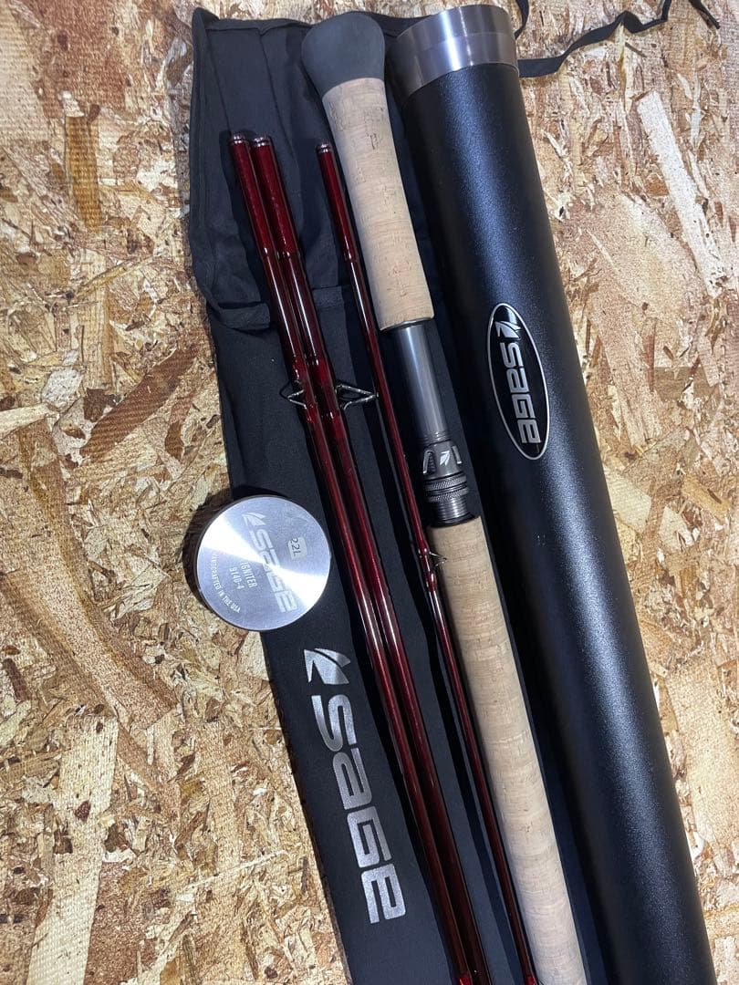 SAGE フライロッド 9# 4ピース キャリーケース付き