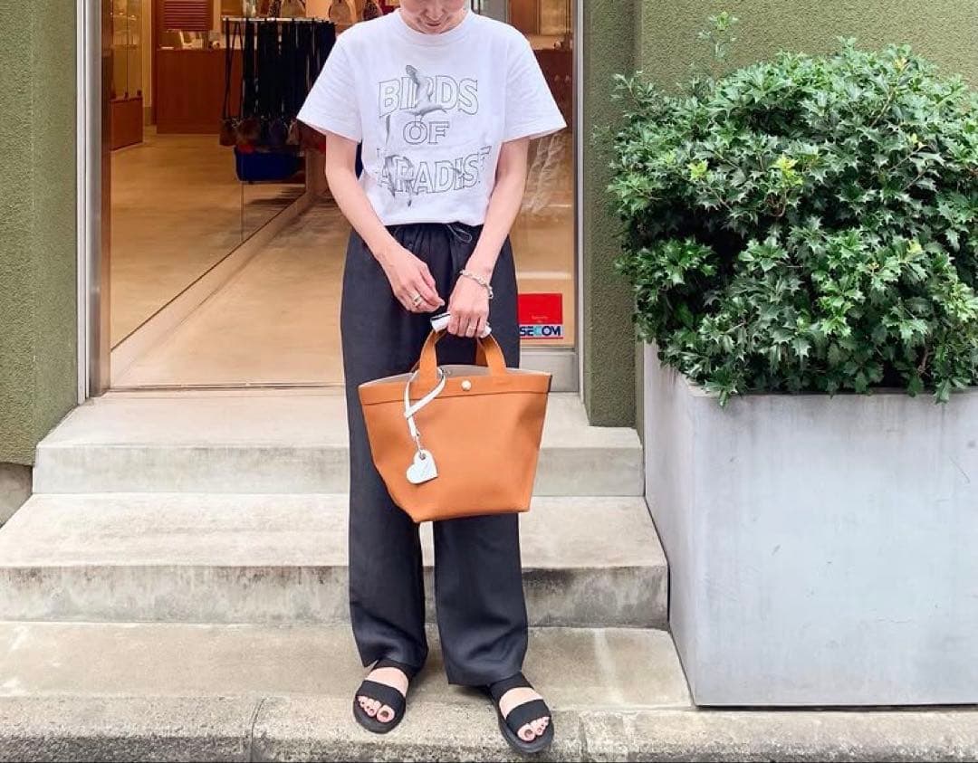 【タグ付】希少　エルベシャプリエ　707GP ヴィゴーニュ　Mサイズ　舟型トート