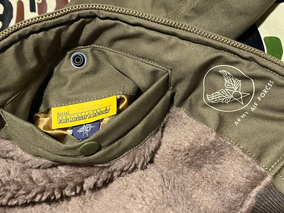 新品トイズマッコイ TOYS McCOY フライトジャケットミリタリージャケット