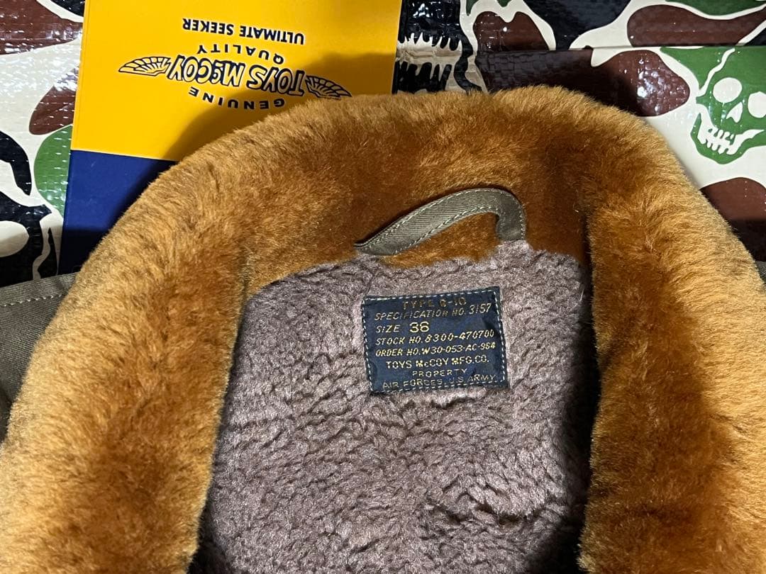 新品トイズマッコイ TOYS McCOY フライトジャケットミリタリージャケット