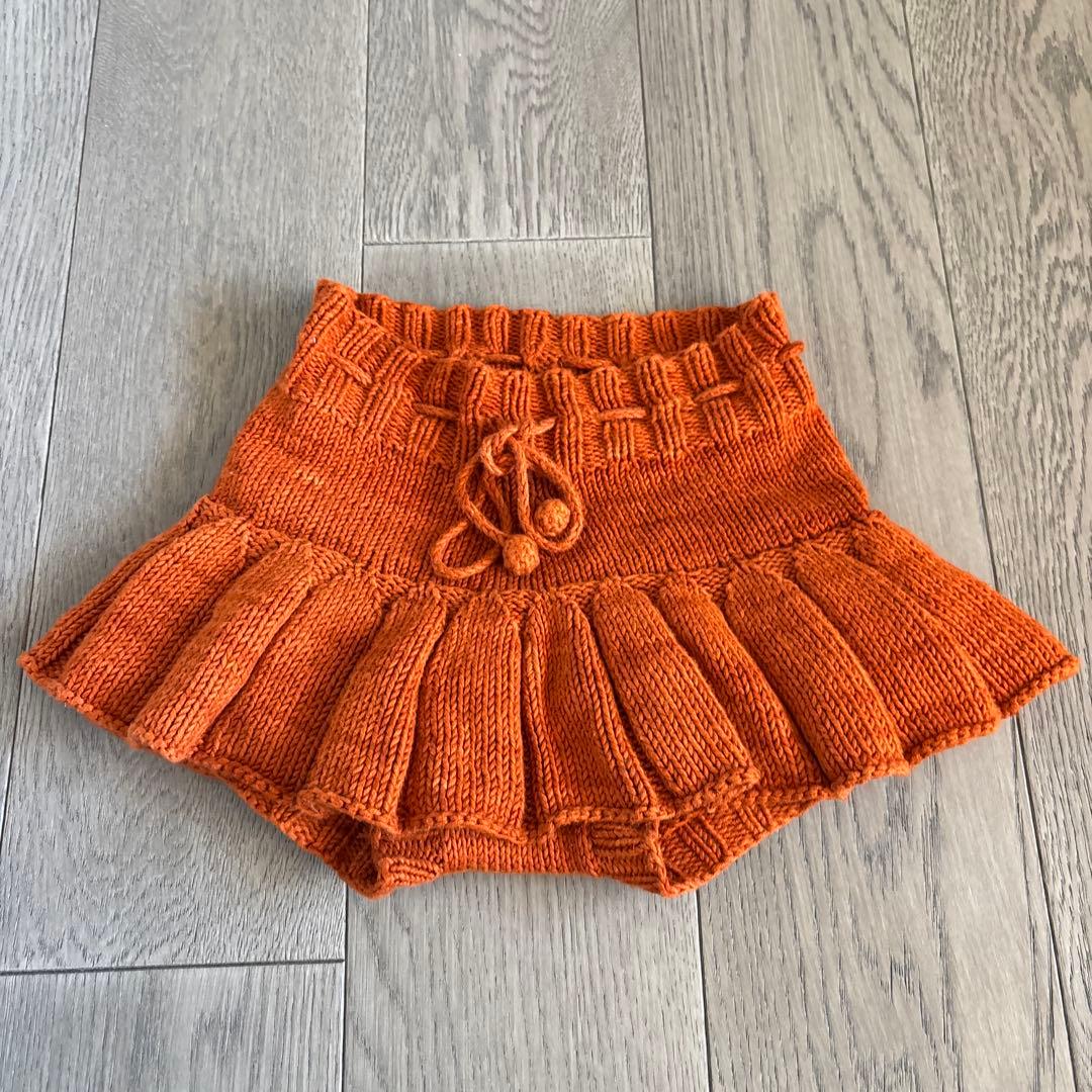 misha&puff スケポン　18-24m オレンジ系