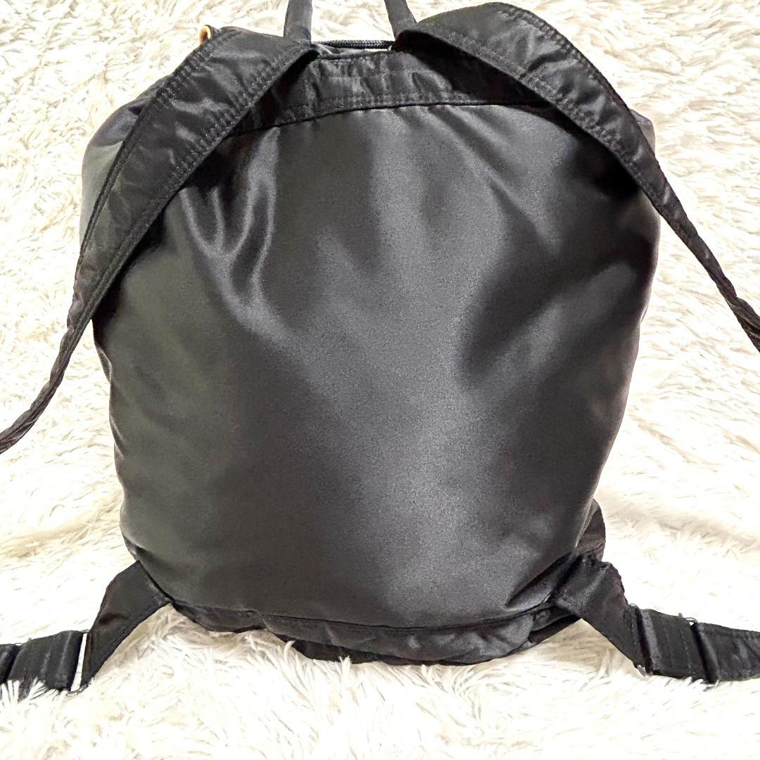 ポーター　POTER　リュック　バックパック　タンカー　ナイロン　黒　吉田かばん