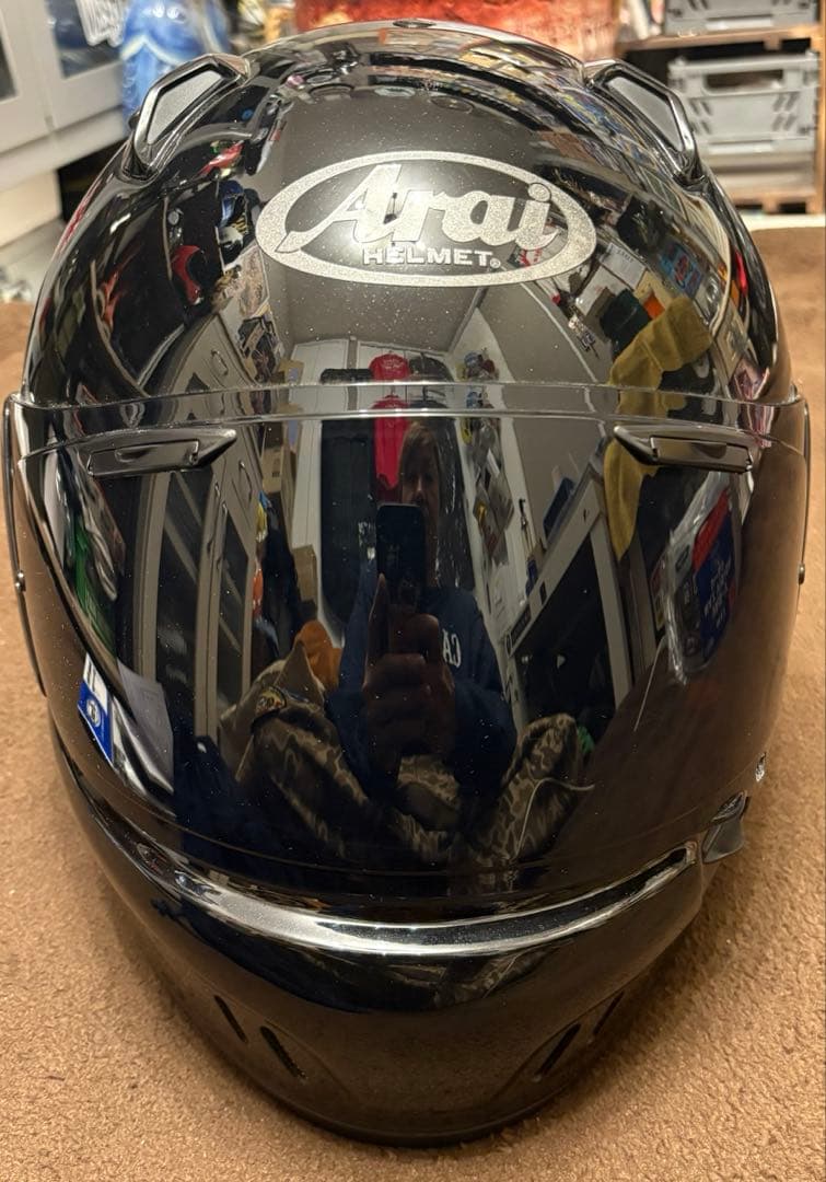 アライヘルメットXDグラスブラックXLおまけ多数付き