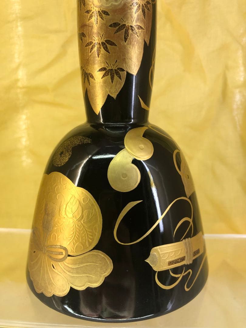 小鼓　胴　蒔絵