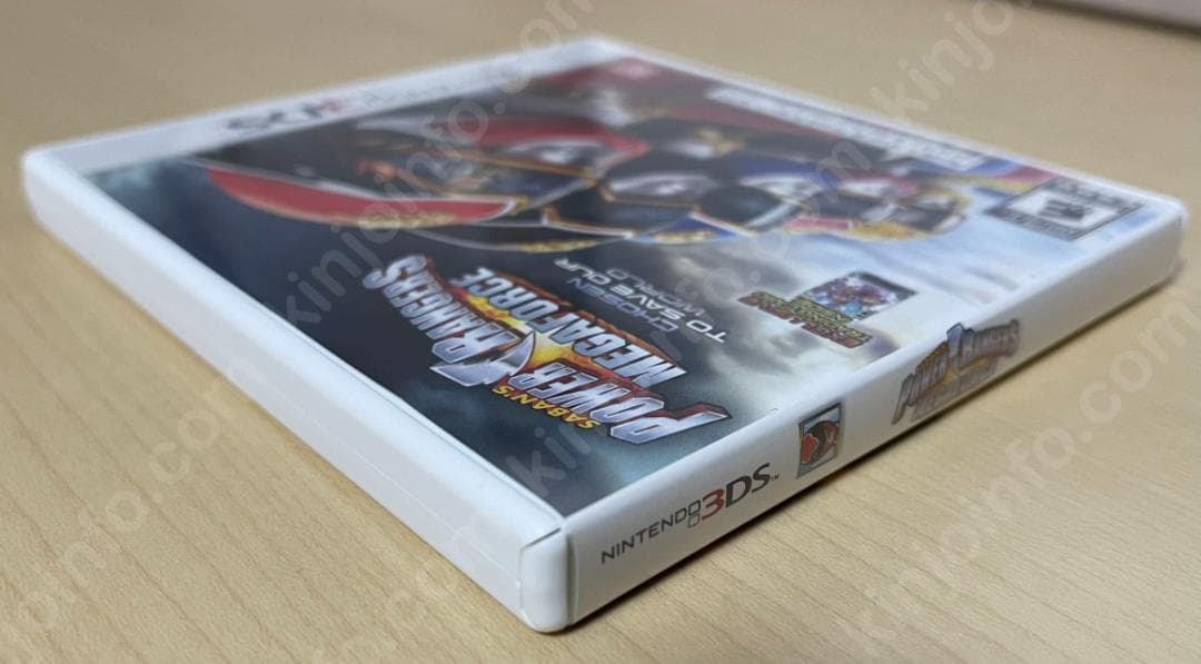 Power Rangers MegaForce【中古美品・3DS北米版】