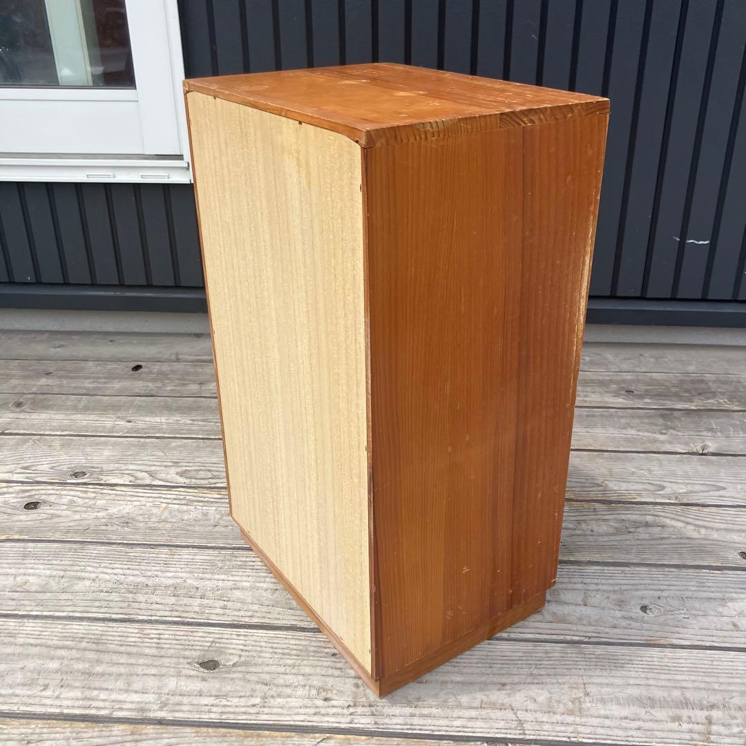 昭和レトロ 木製薬箱 ミニチェスト 箪笥 引き出し収納 引き出し 19杯 9段