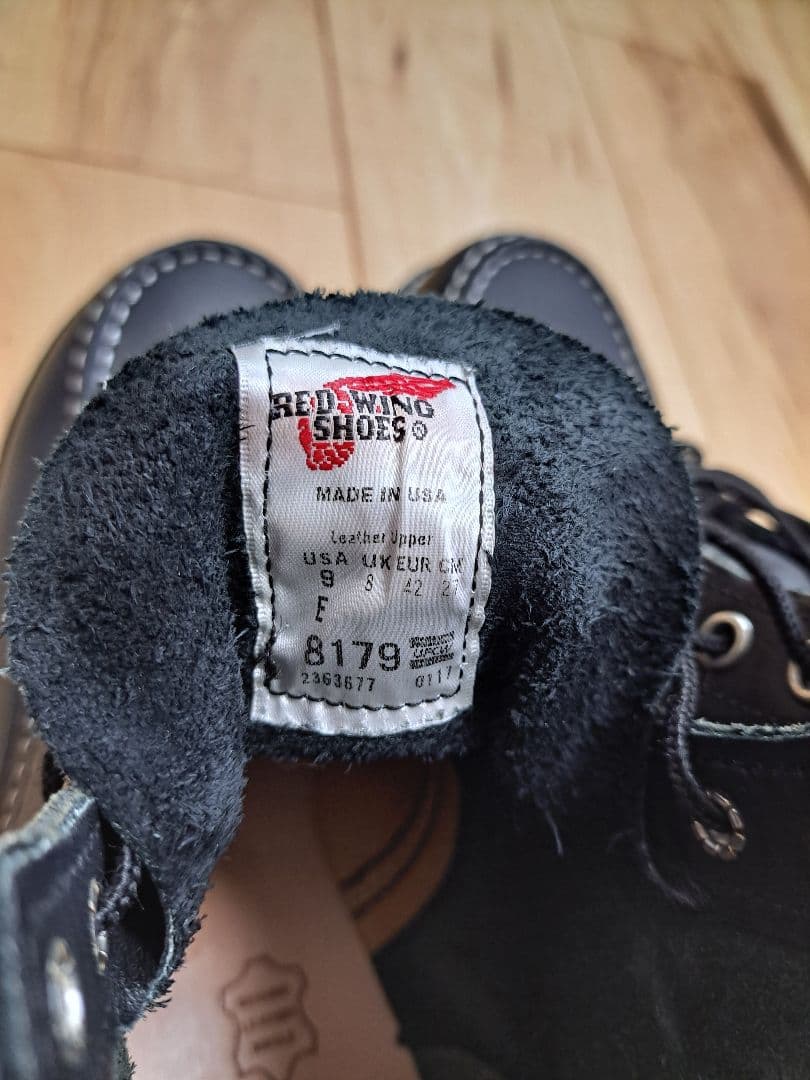 極美品　RED WING　8179　9　E 27.0