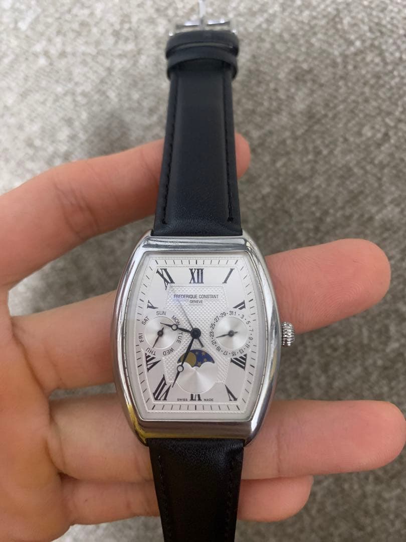 FREDELIQUE フレデリックコンスタント クォーツ ムーンフェイズ