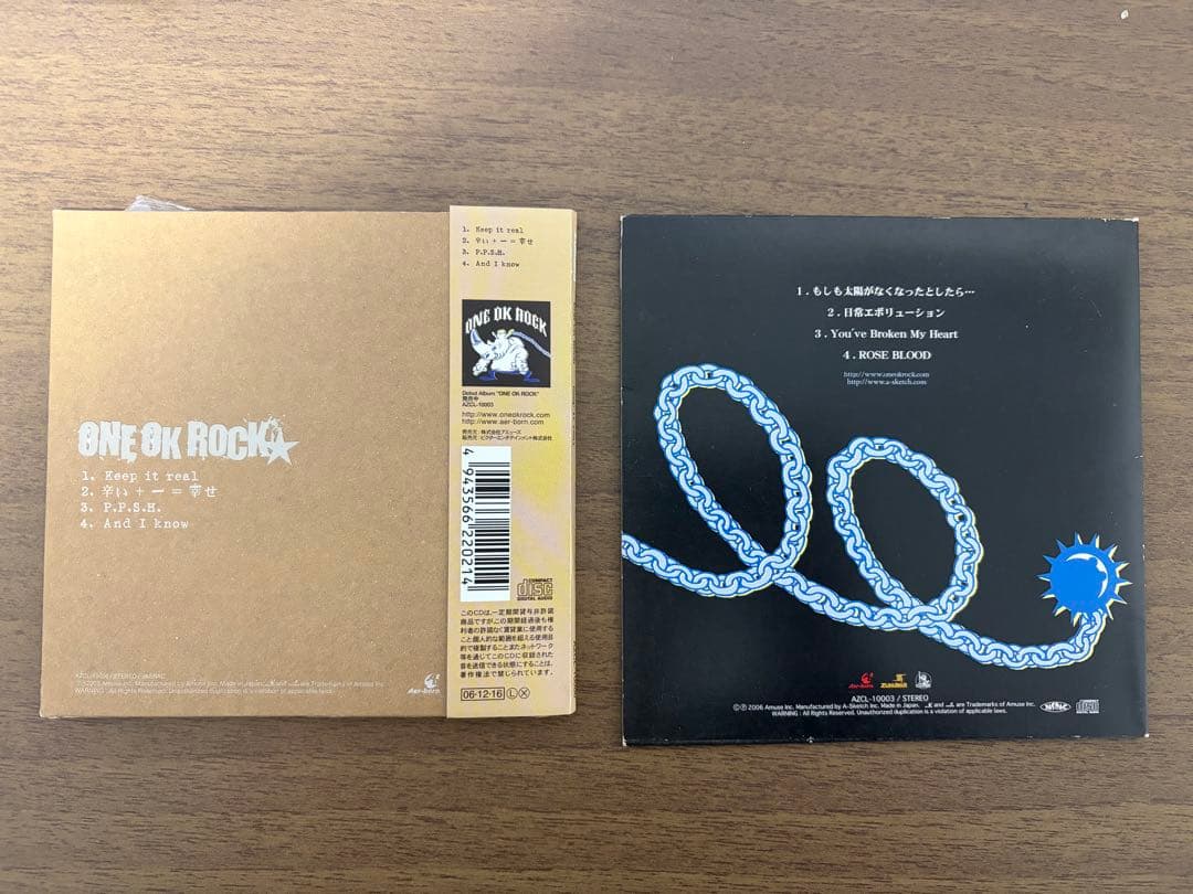 【早い者勝ち】ONE OK ROCK ワンオク 廃盤インディーズ CD セット