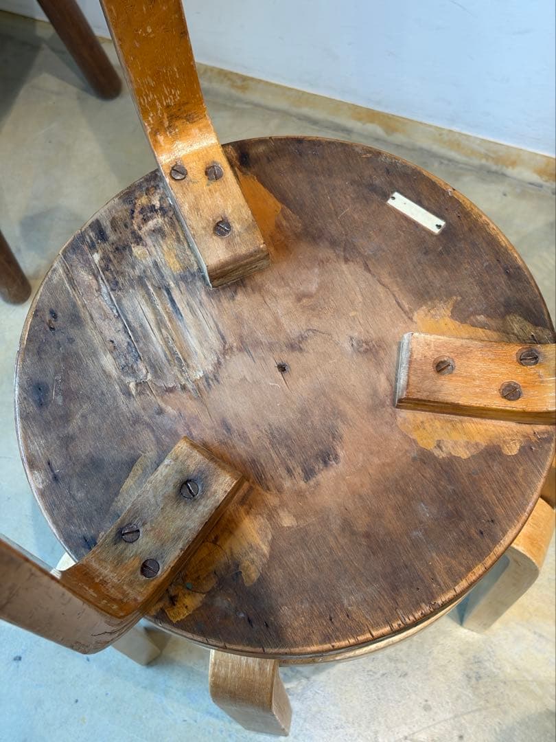 スツール Finmar 30' Alvar Aalto Stool 60 Artek