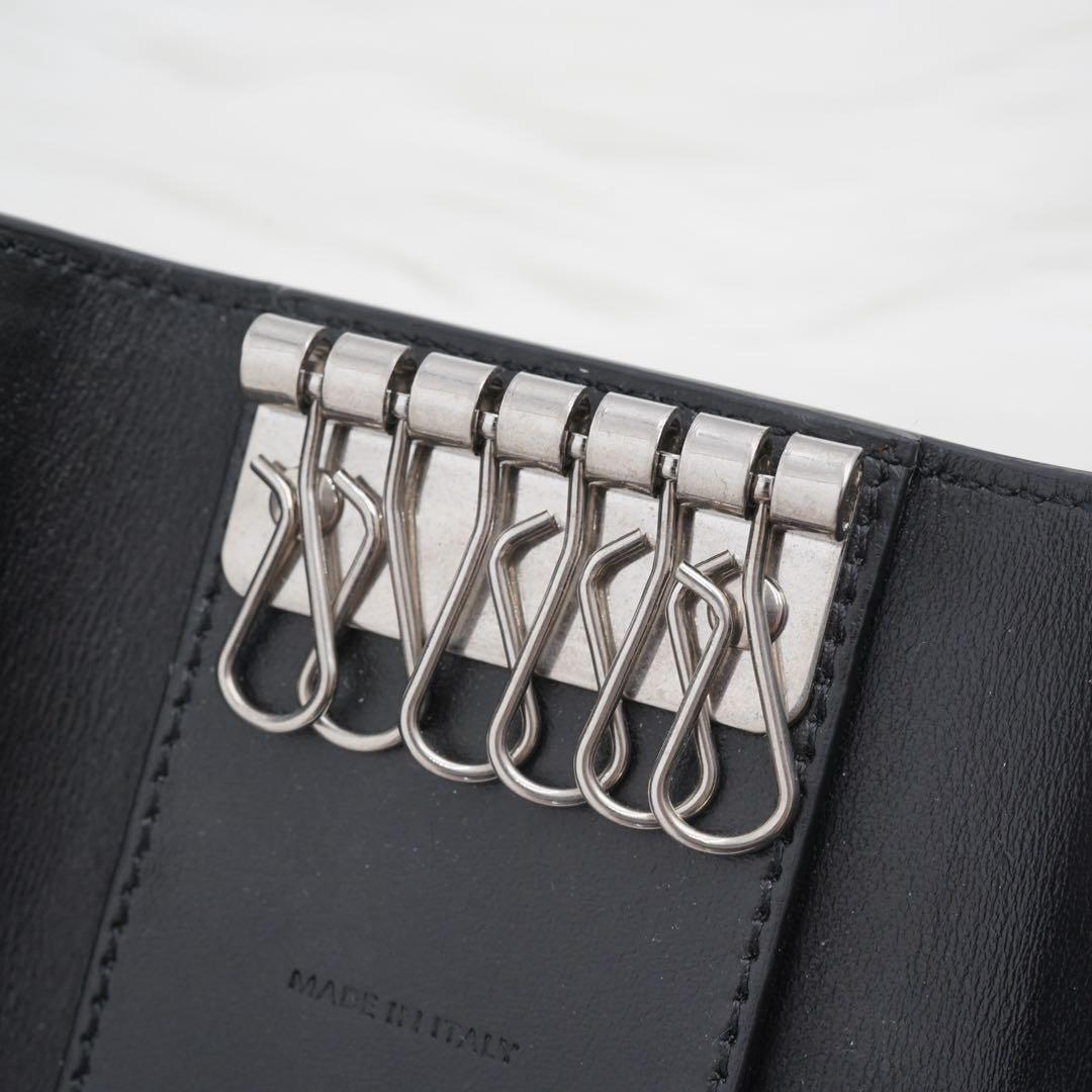 新品未使用品　タグ付き　CELINE セリーヌ キーケース　クロコ　ブラック