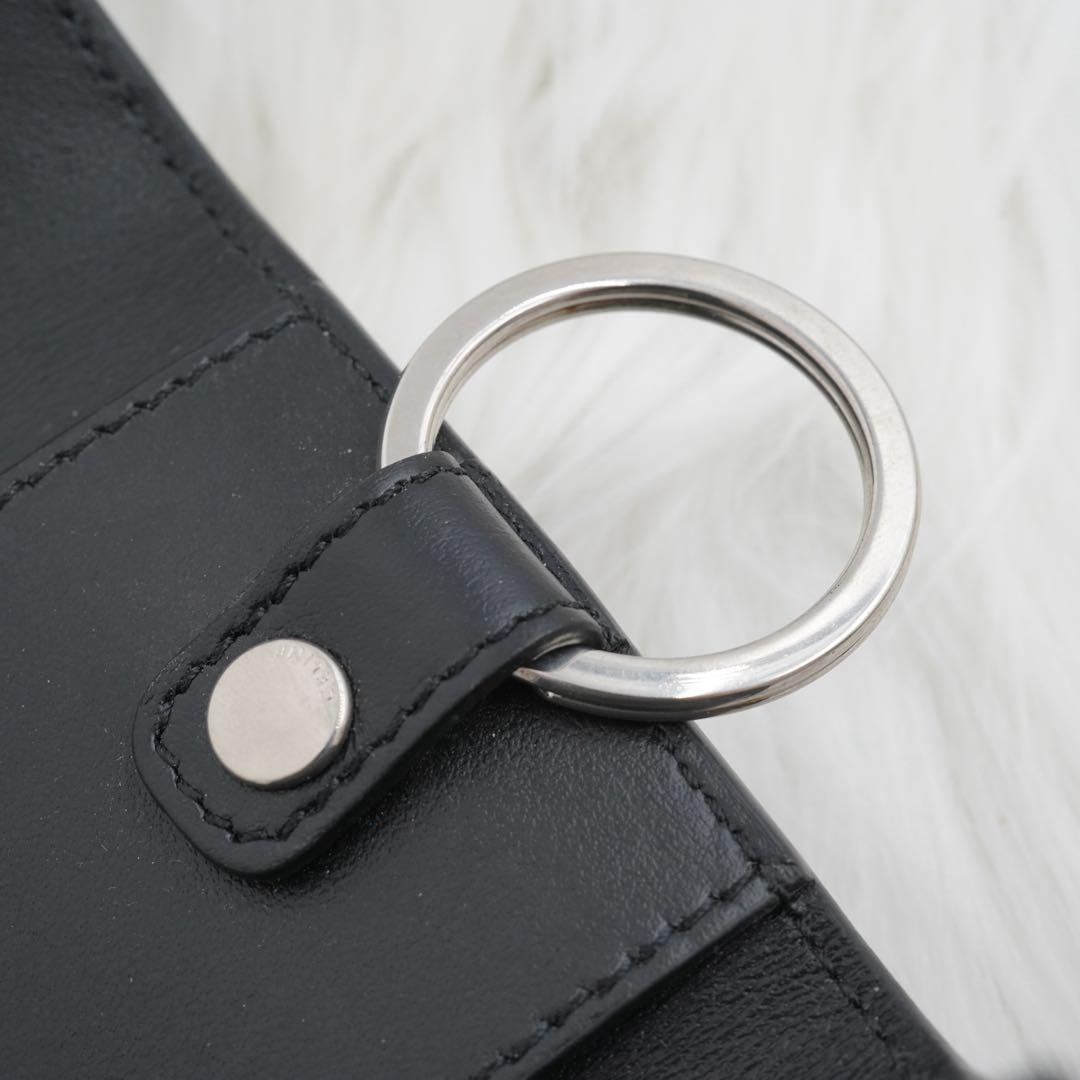 新品未使用品　タグ付き　CELINE セリーヌ キーケース　クロコ　ブラック