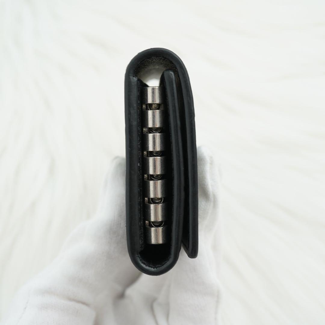 新品未使用品　タグ付き　CELINE セリーヌ キーケース　クロコ　ブラック