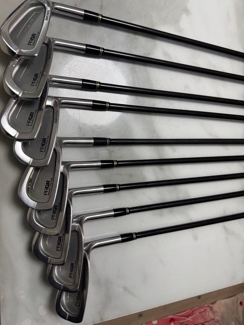 PRGR アイアンセット ステンレススチール カーボンシャフト