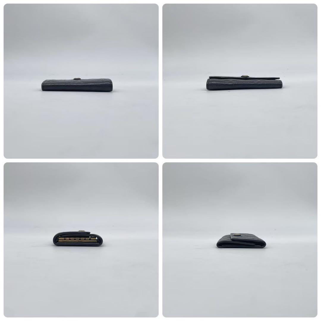 ルイヴィトン ミュルティクレ アンプラント キーケース 鍵ケース PVC 革 黒