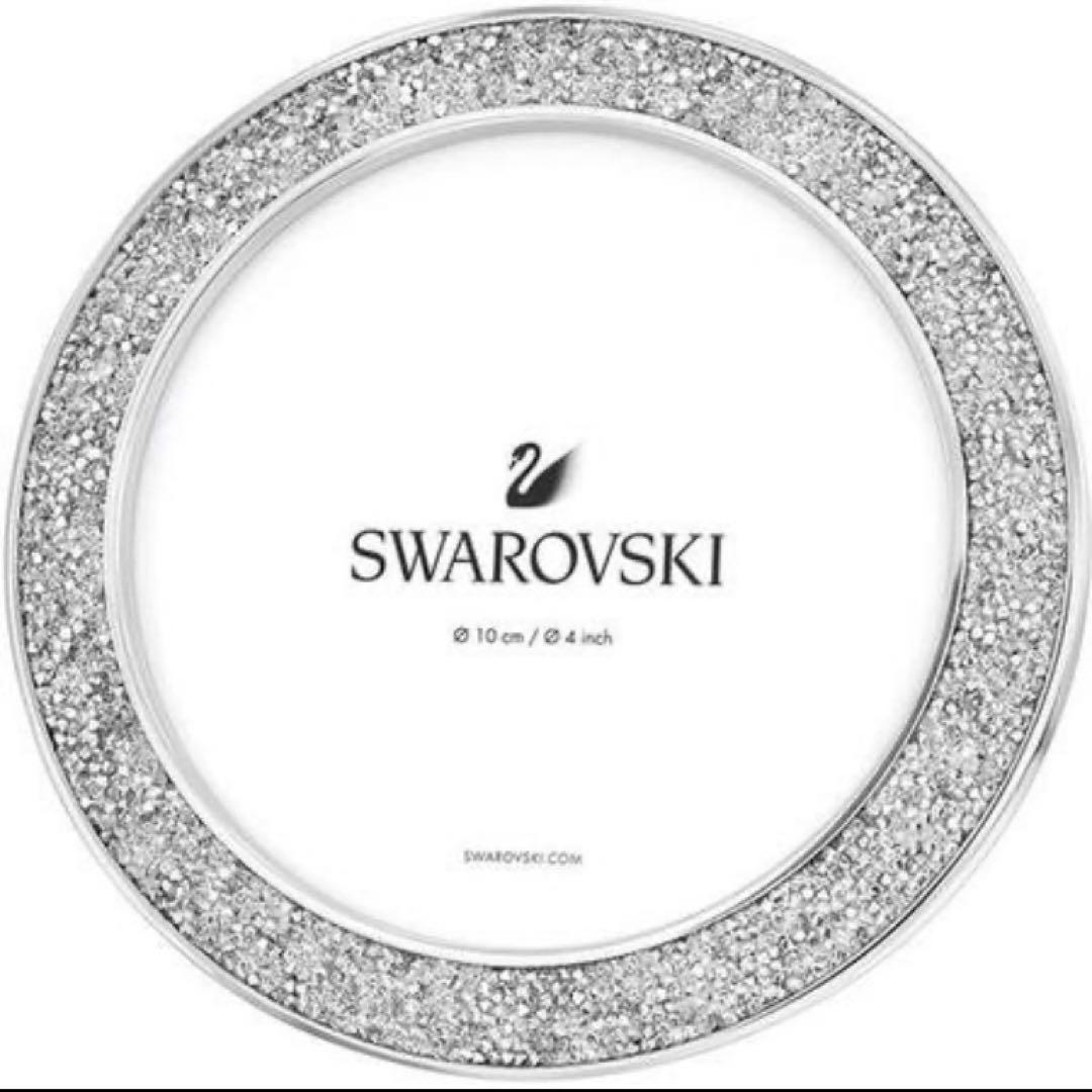 おとも商品です‼️新品 スワロフスキー 写真立て ラウンド型 Minera