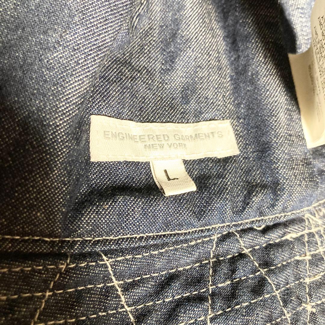 Lサイズ！ENGINEERED GARMENTS デニムエクスプローラーハット