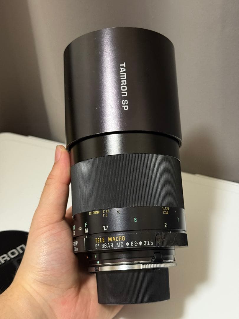Tamron SP 500mm のミラーレンズ