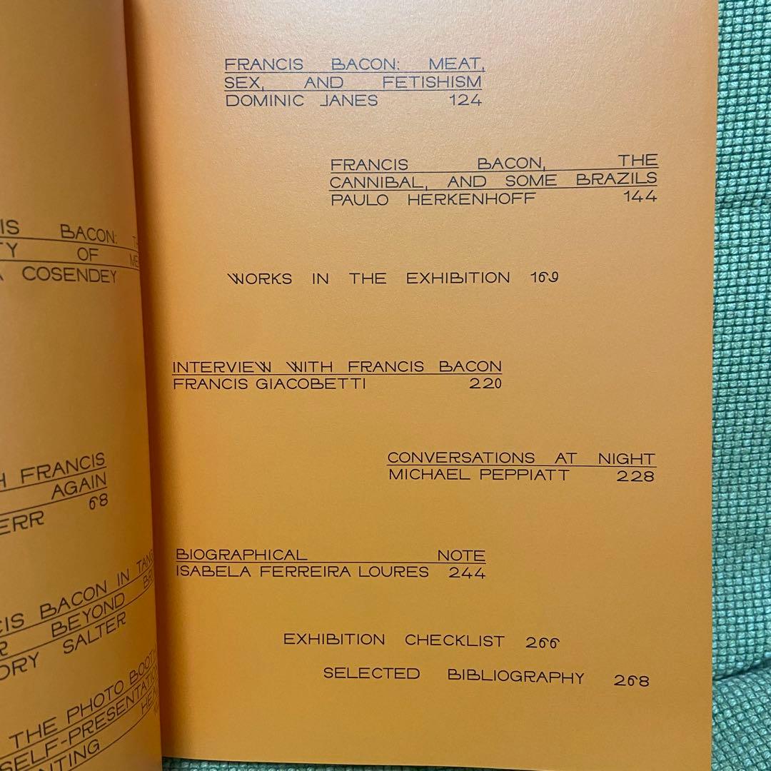 洋書 Francis Bacon The Beauty of Meat