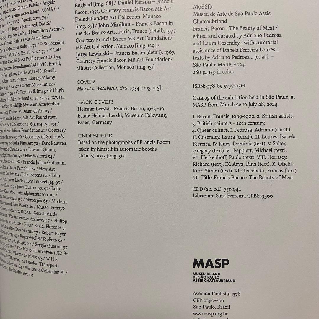 洋書 Francis Bacon The Beauty of Meat