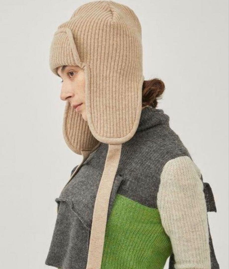 【FUMIE TANAKA】フミエタナカ　ニット帽