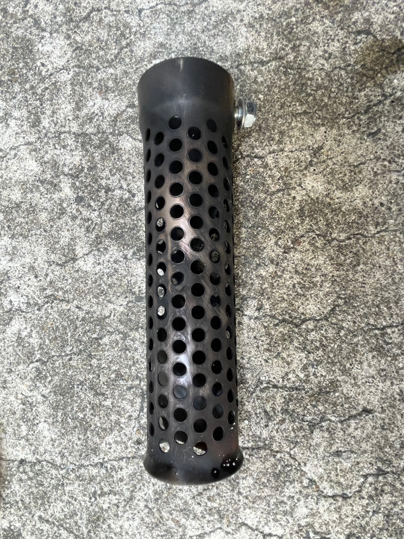 2%er トルクコーンドラッグパイプマフラー　ローパスバッフル付き