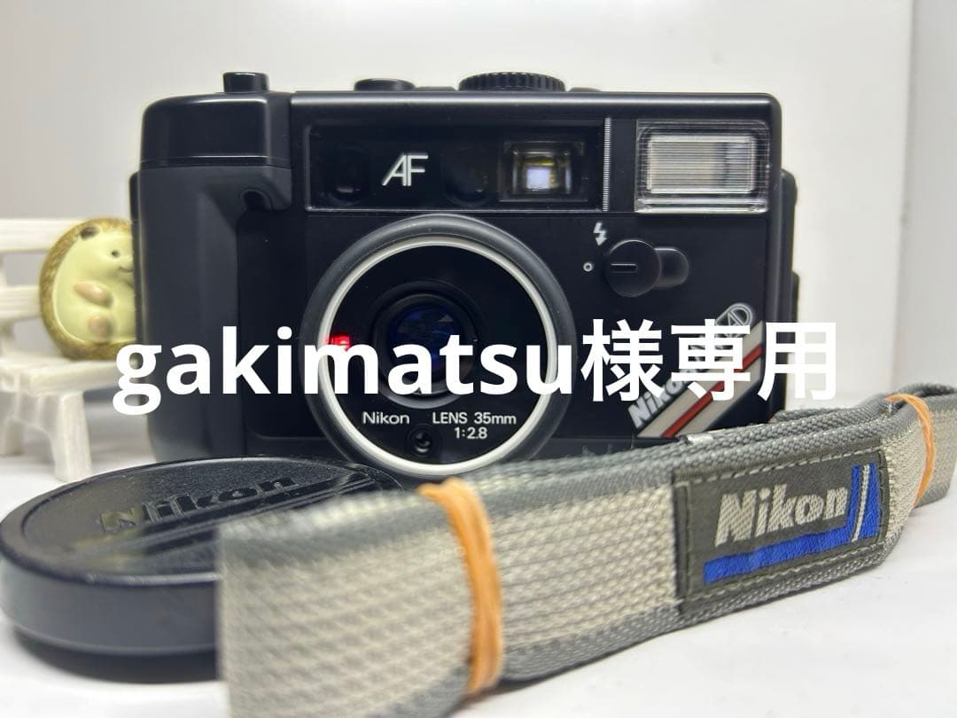 Nikon ニコン L35AWAD ピカイチカリブ　動作品 コンパクトカメラ