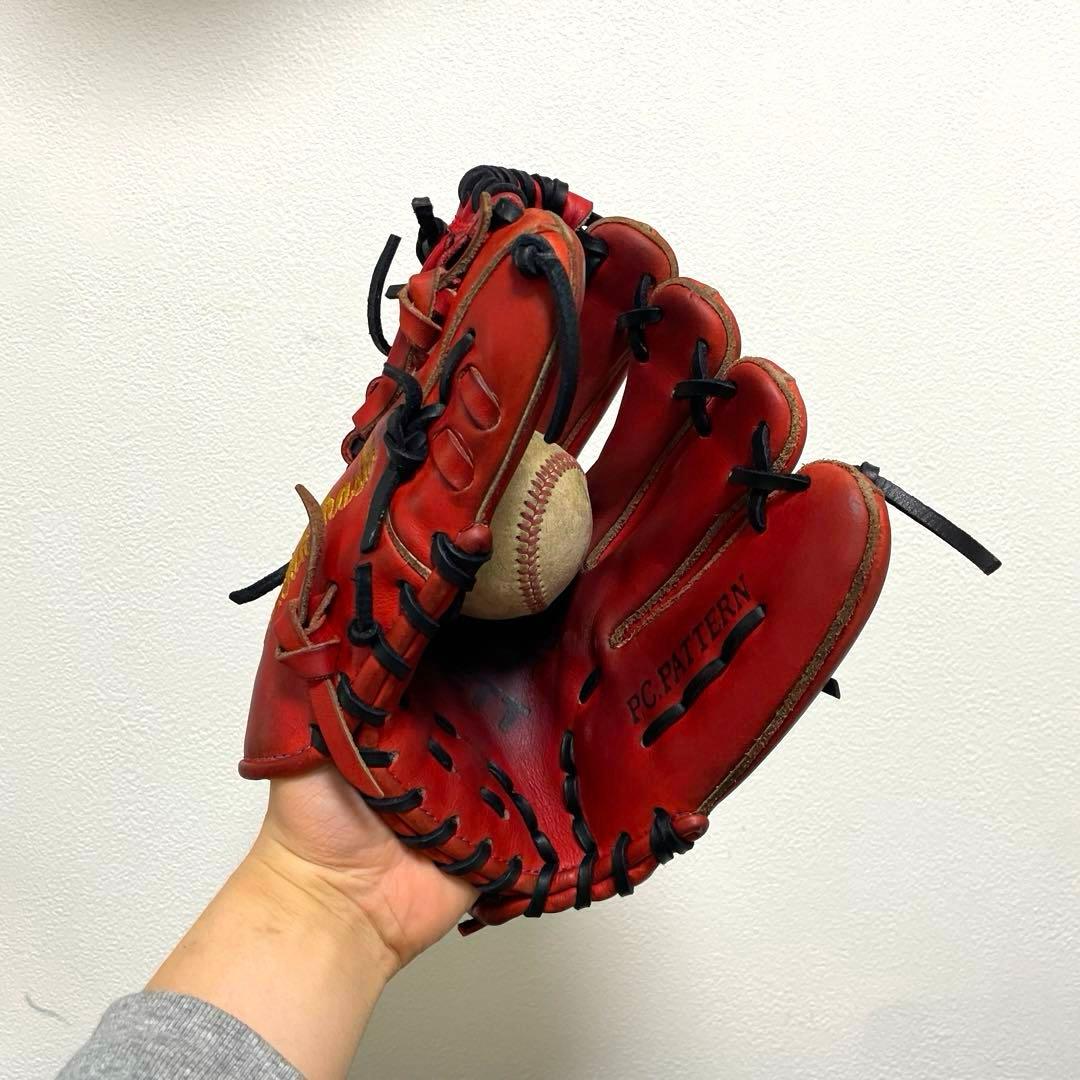 ZETT プロステイタス 型抜群 即戦力 軟式 内野手用グローブ