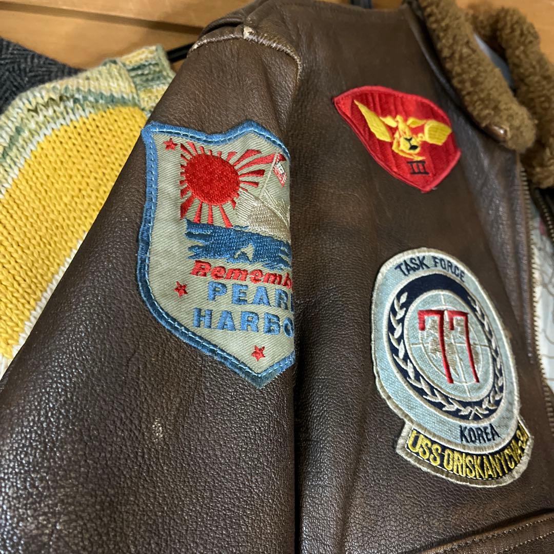 たっす　ABIREX G1 超ヴィンテージ品、ワッペン仕様