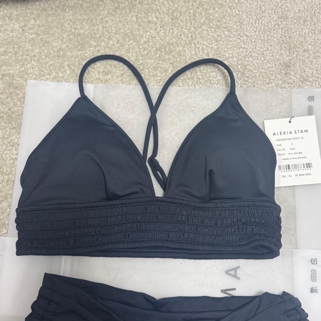 新品タグ付きALEXIA STAM 水着 ビキニ上下セット