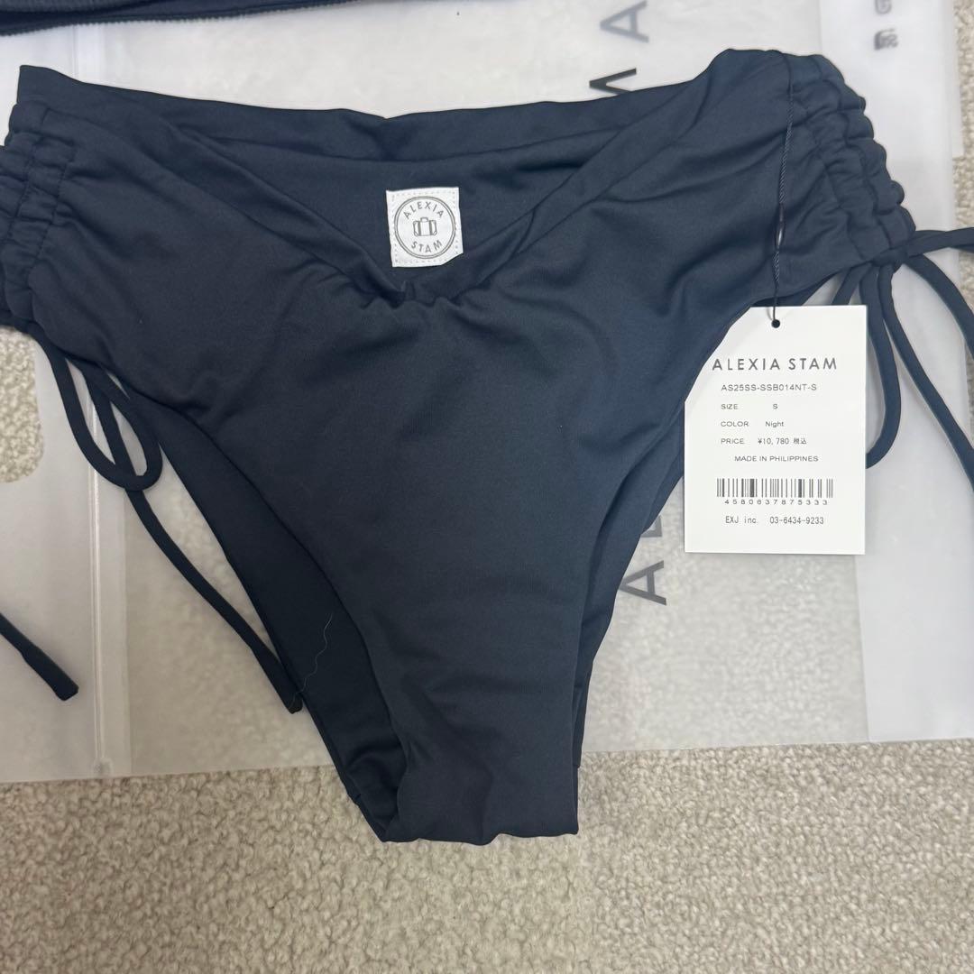 新品タグ付きALEXIA STAM 水着 ビキニ上下セット