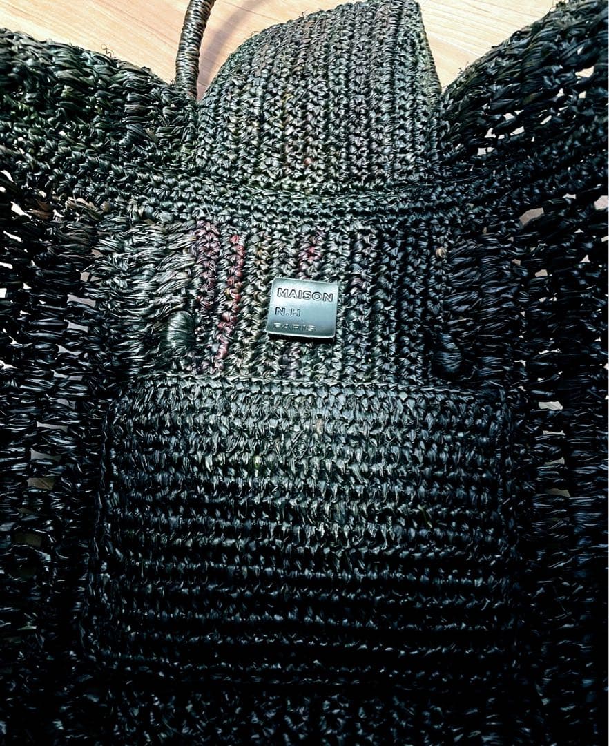 ANAYI アナイ MAISON N.H PARIS ラフィアバッグ