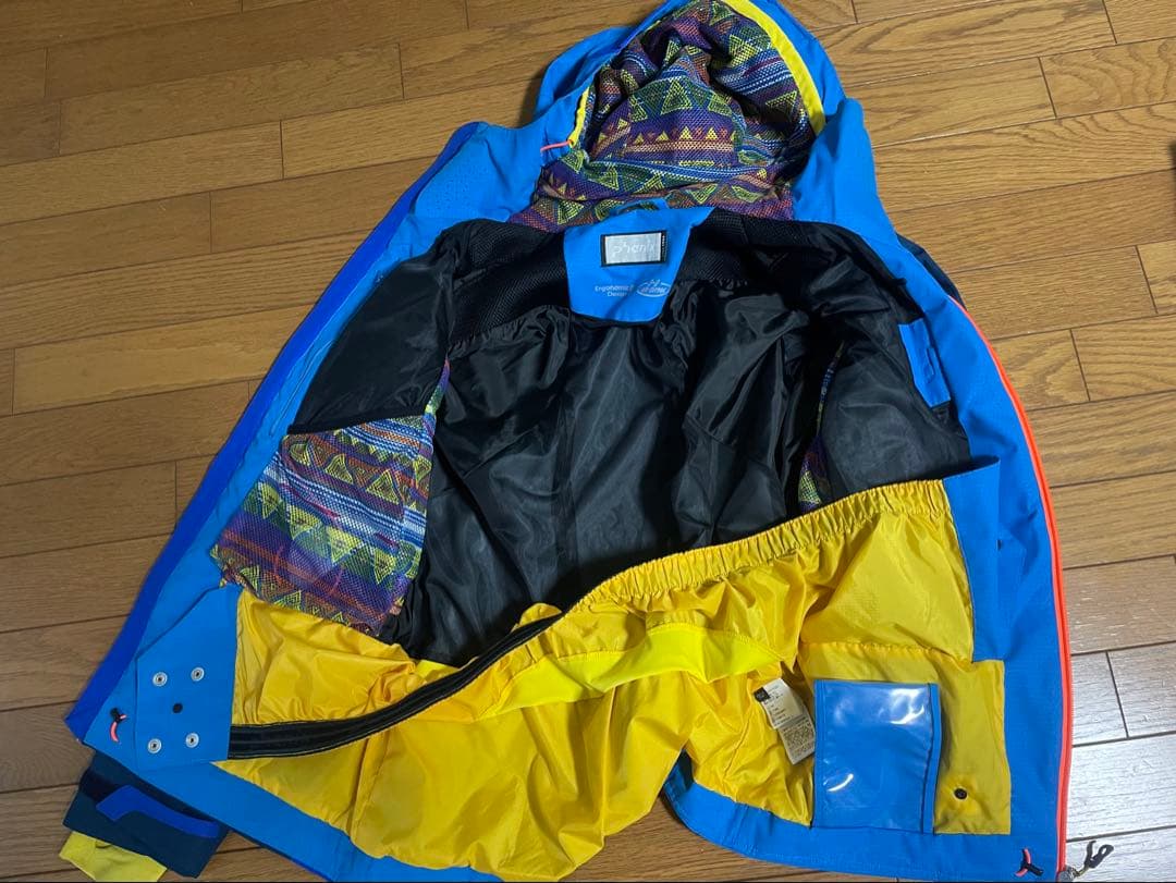 PHENIX スキーウェアセット 青/紺