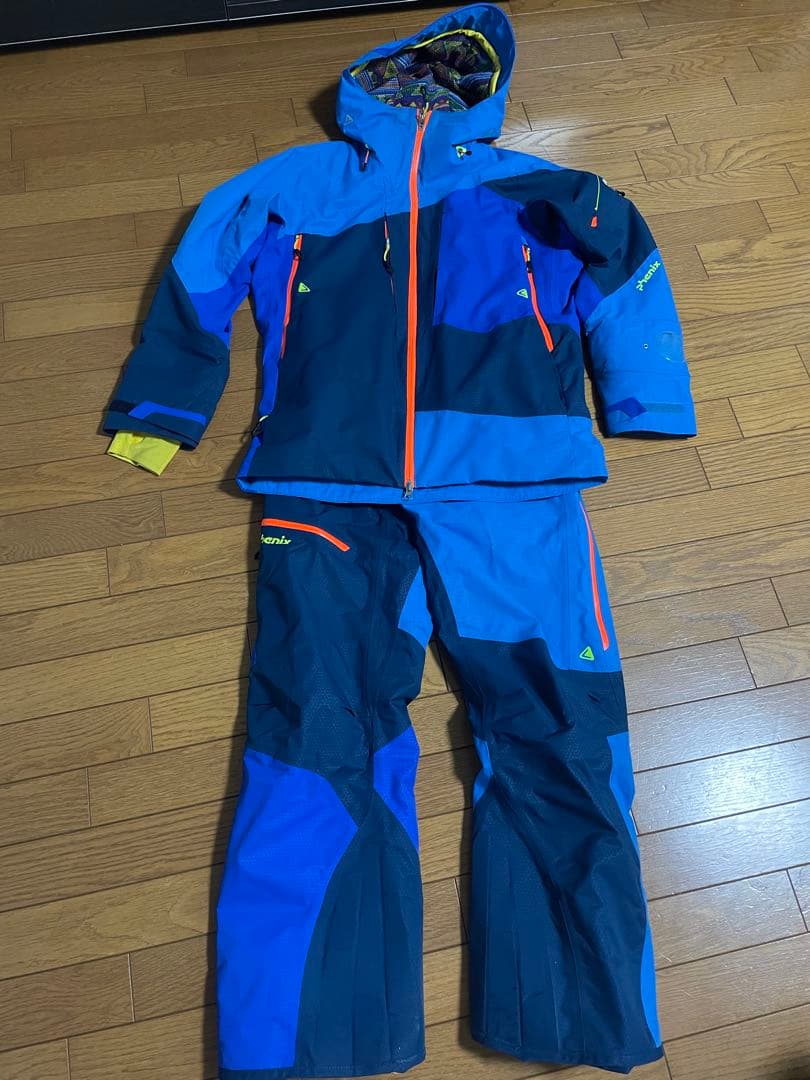 PHENIX スキーウェアセット 青/紺