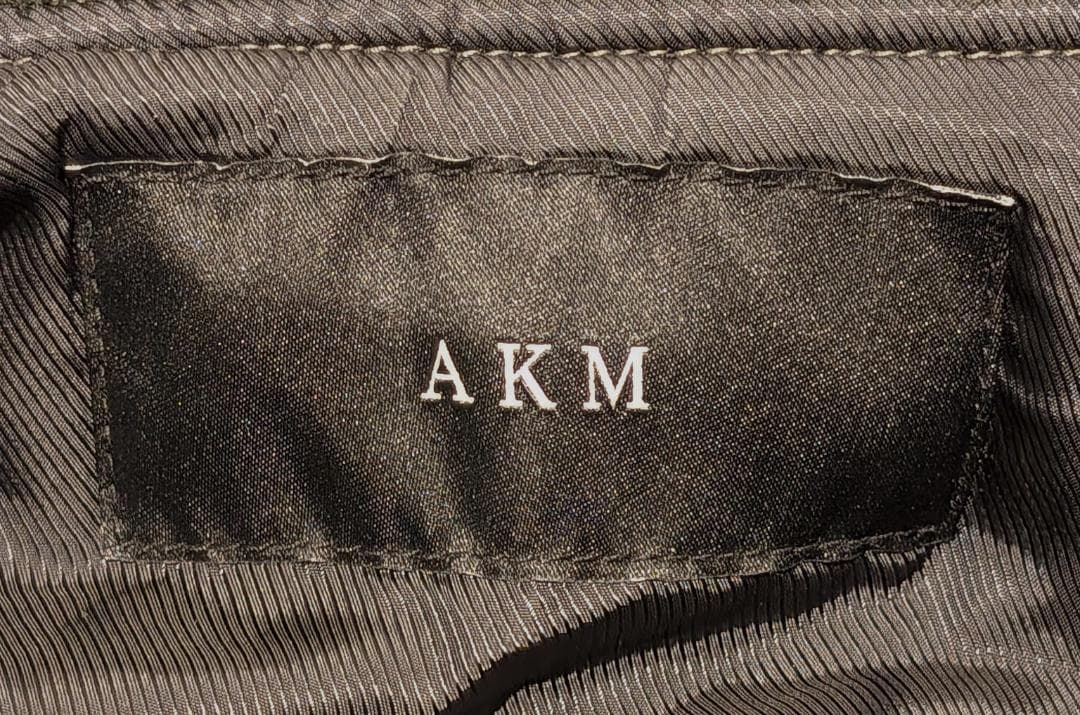 定価8万 AKM MILITARY HEAVY NYLON MA-1 L カーキ