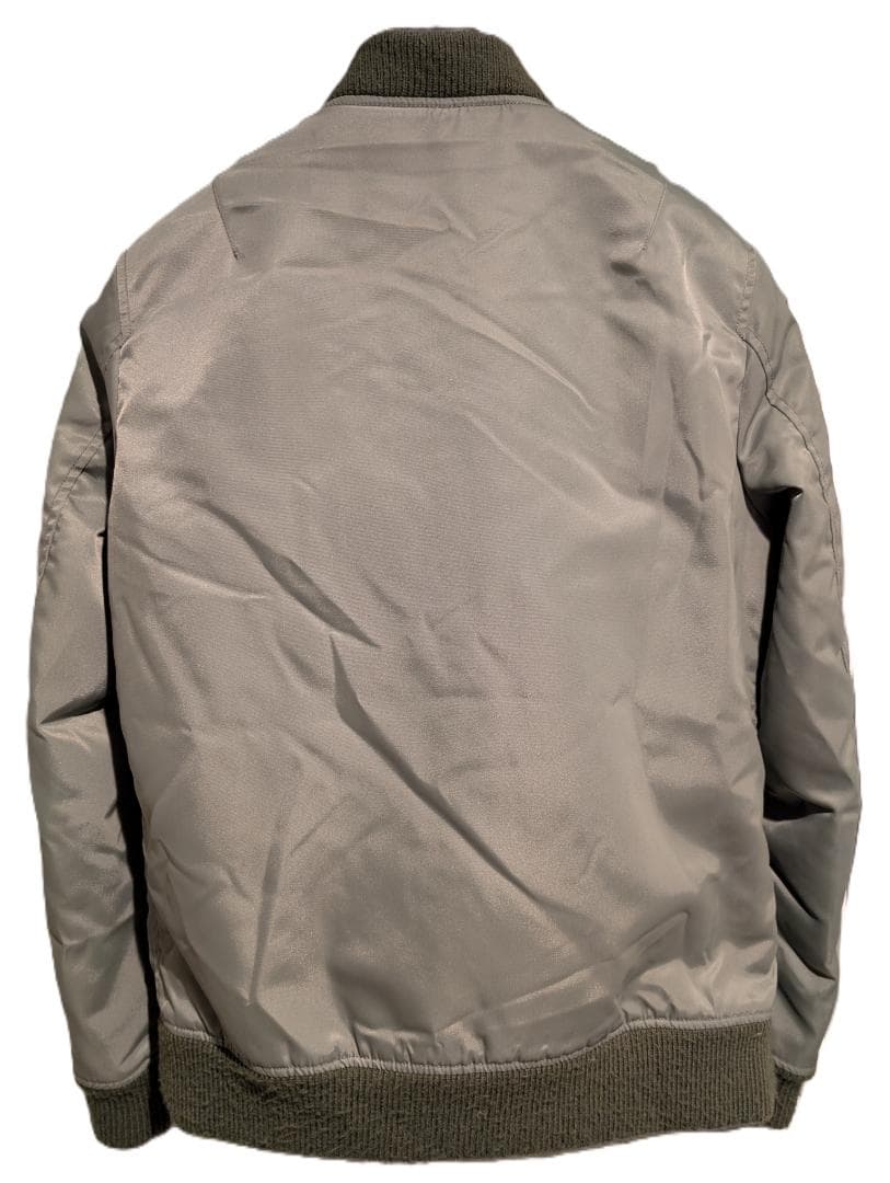 定価8万 AKM MILITARY HEAVY NYLON MA-1 L カーキ