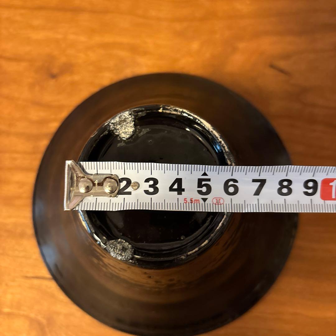 三浦ナオコさん作品・黒白陶器円錐形ボウル