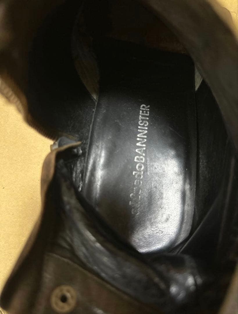 alfredo BANNISTER 初期のショートブーツ