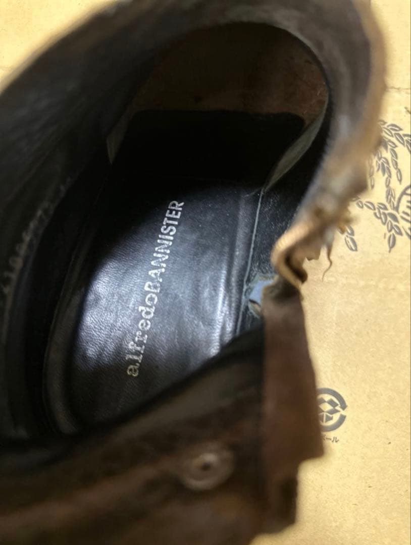 alfredo BANNISTER 初期のショートブーツ