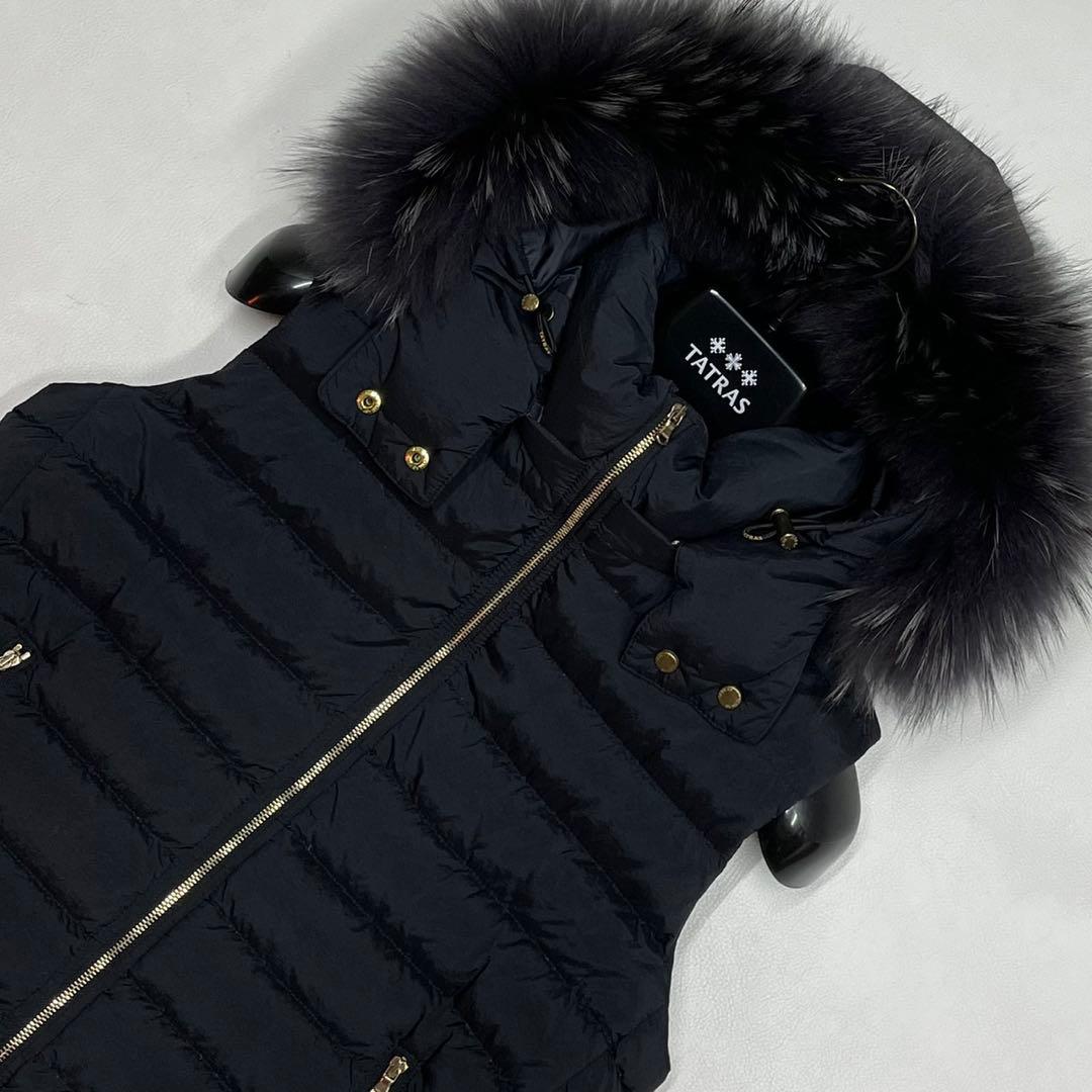 極美品 3way TATRAS タトラス ORSIERA ダウンベスト ファー