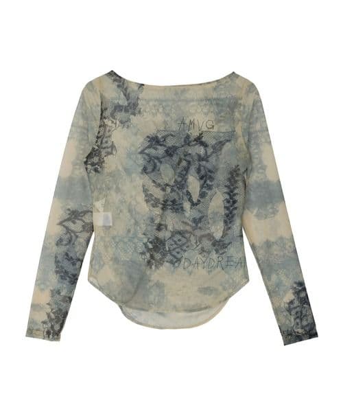 MEDI 2WAY TROMPE L’OEIL LACE PRINT SKIN