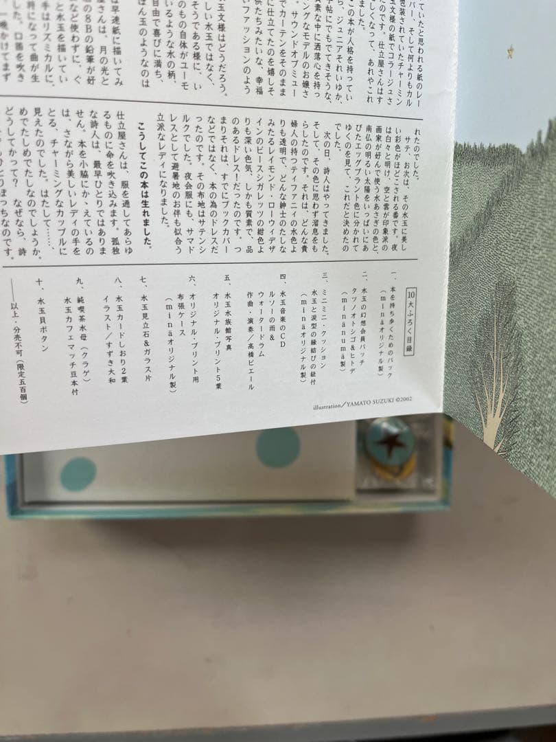 水玉の幻想 特製セット　沼田元氣　mina 特装本