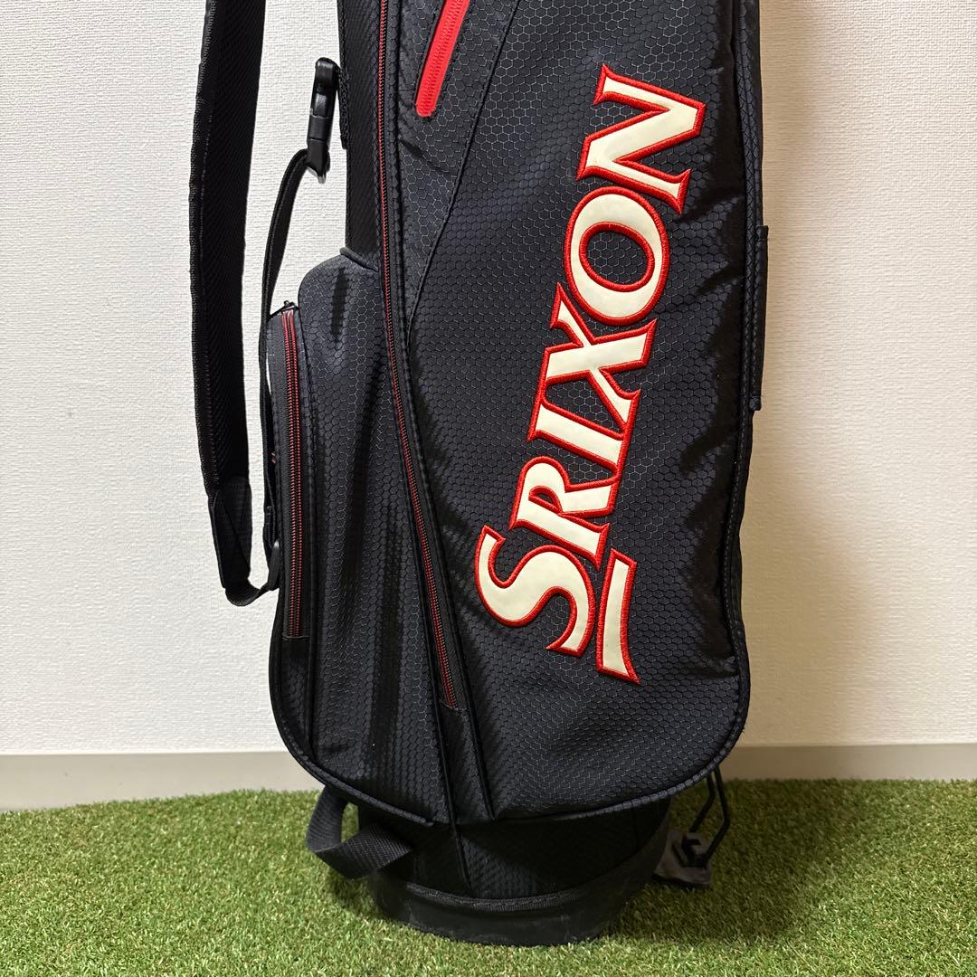 SRIXON スリクソン キャディバッグ スタンド式 スリム 軽量 コンパクト