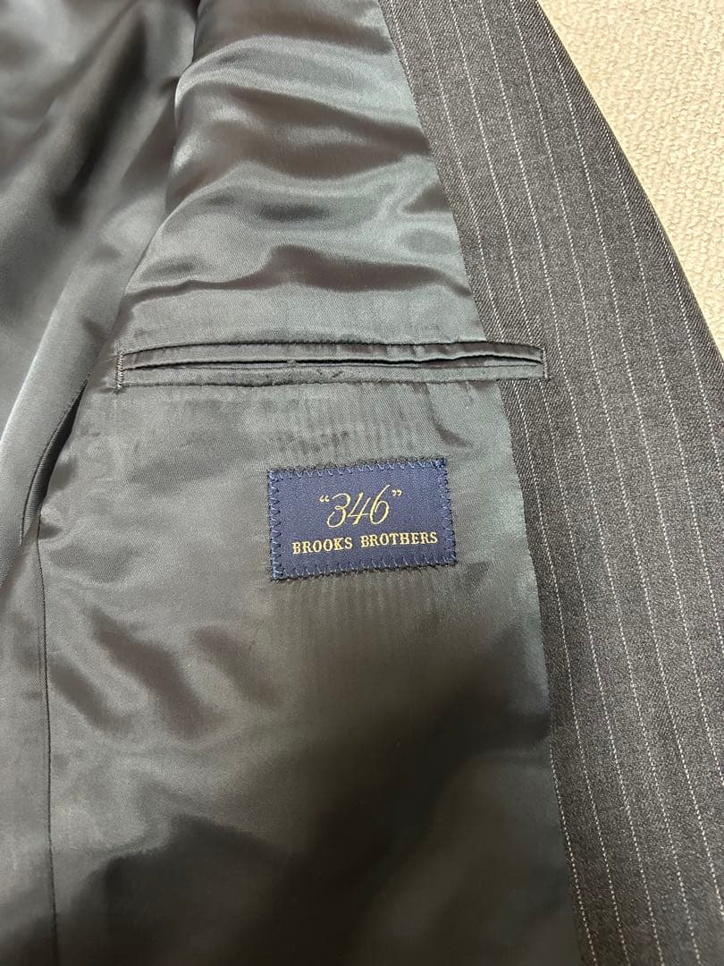 ブルックスブラザーズ346 ビジネススーツ グレーストライプ