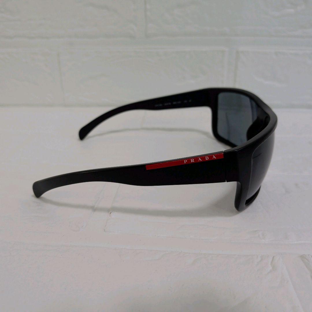 良品✨️　PRADASPORT　サングラス　ウェリントン　ブラック　レッド