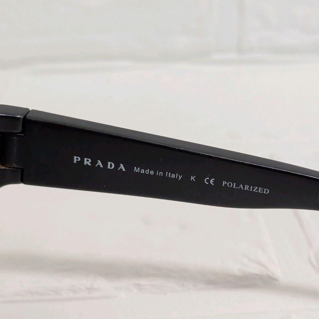 良品✨️　PRADASPORT　サングラス　ウェリントン　ブラック　レッド